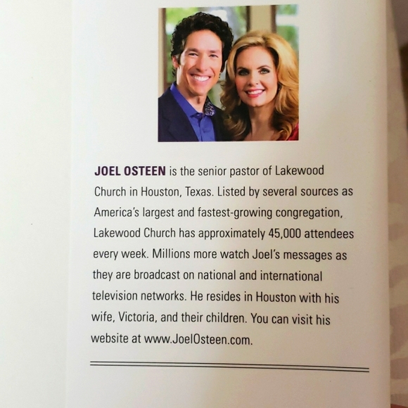 Joel Osteen Book - I Declare, 31 Promises to Speak Over Your Life - Picture 5 of 11